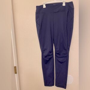 Duluth Trading Co Women's navy blue NoGA Stretch Leggings M